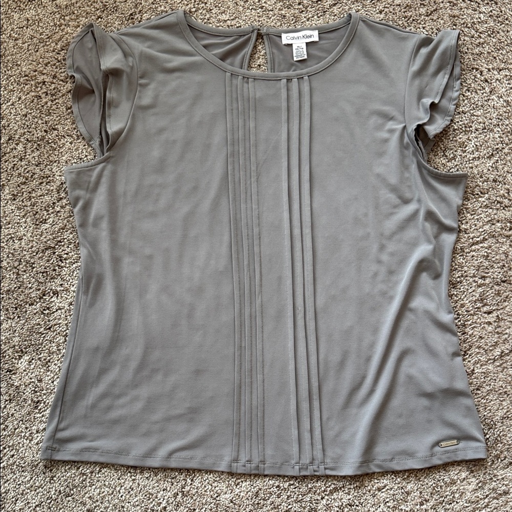 Calvin Klein Charcoal Blouse for Women